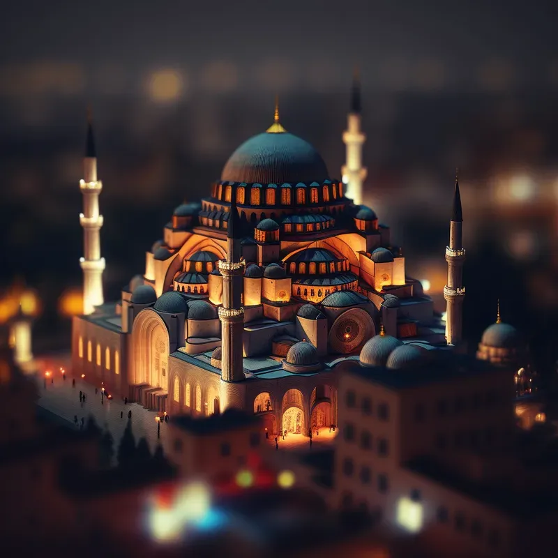 Famous Buildings At Night