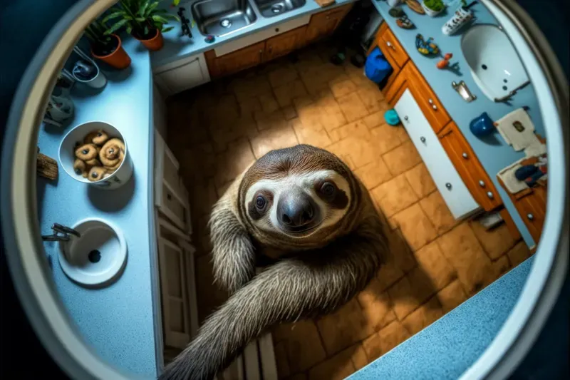 Fisheye Animals