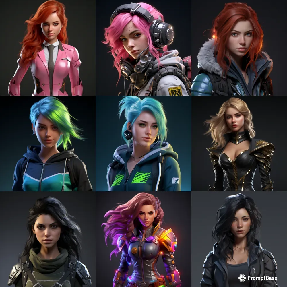 Creations Of Female Characters