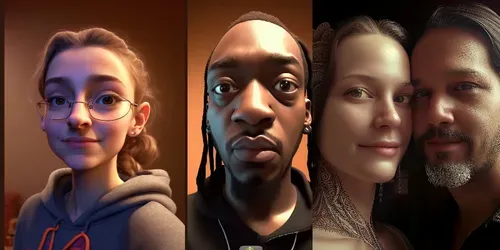 Cartoon Caricatures Of Yourselves generated by midjourney