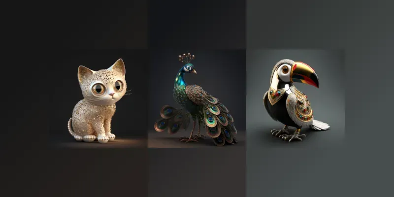 Jewelry Animals generated by undefined
