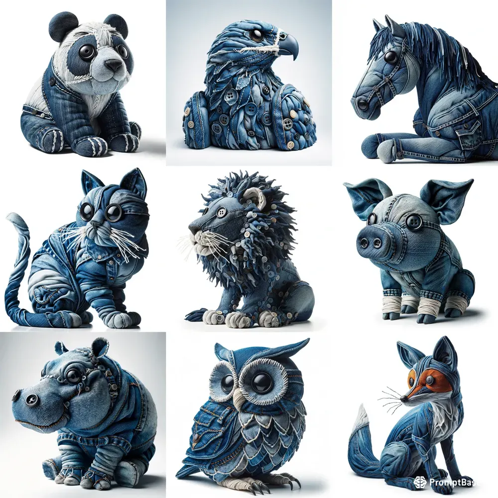 Animals In Denim