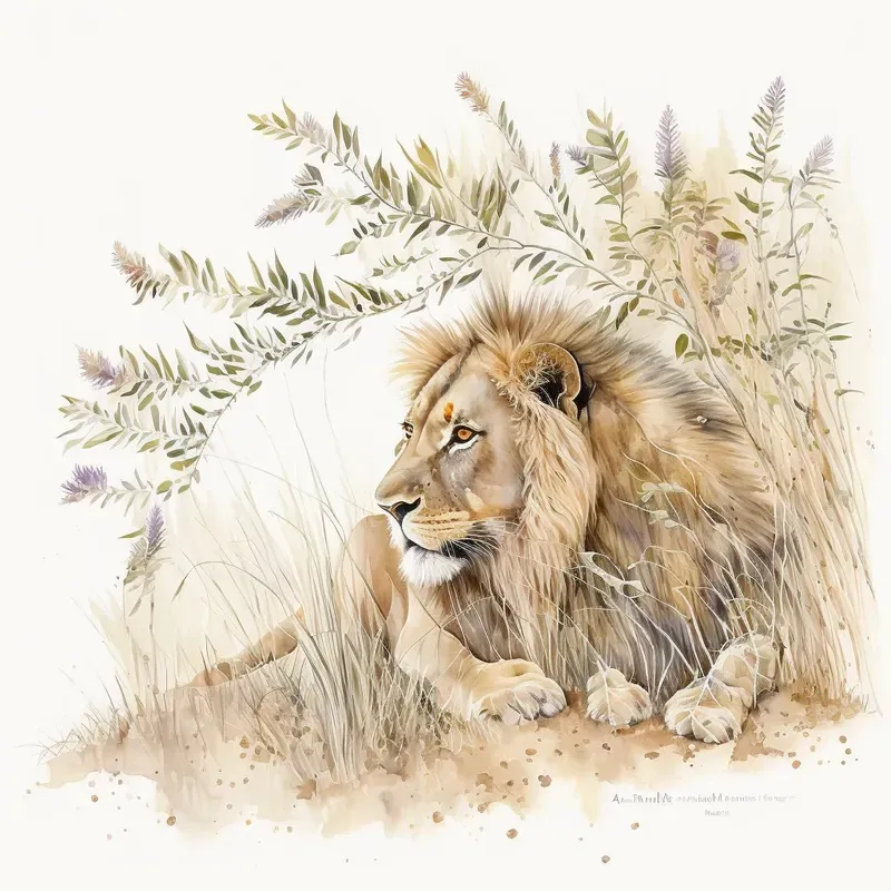 Watercolours Of Animals