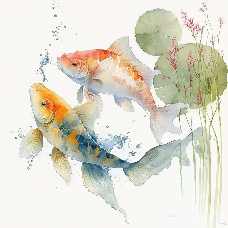 Watercolours Of Animals