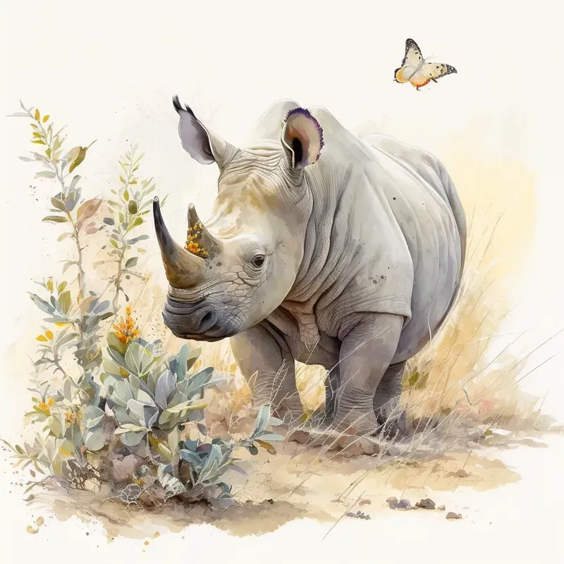 Watercolours Of Animals
