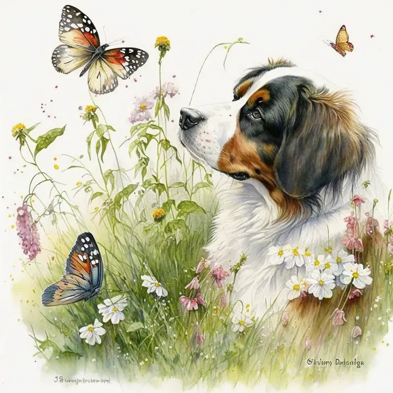 Watercolours Of Animals