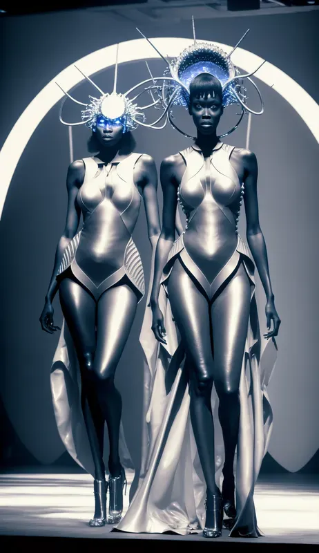Realistic Futurist Photoshoots