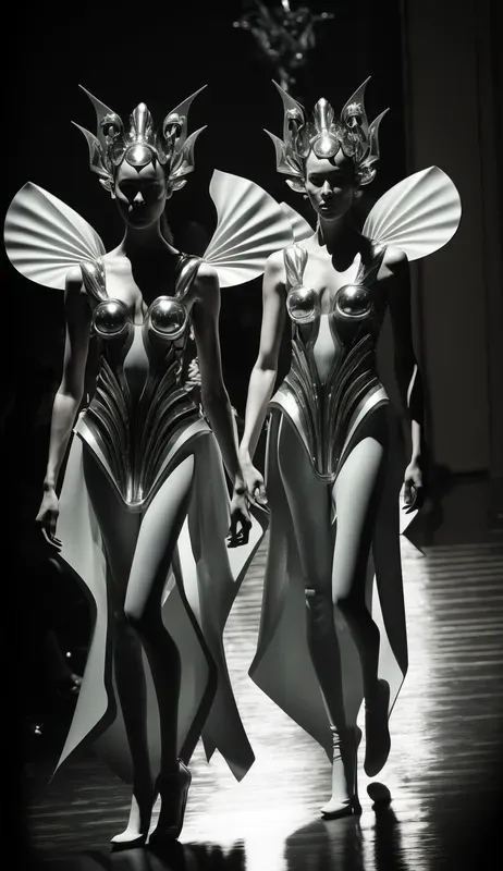 Realistic Futurist Photoshoots