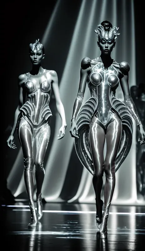 Realistic Futurist Photoshoots