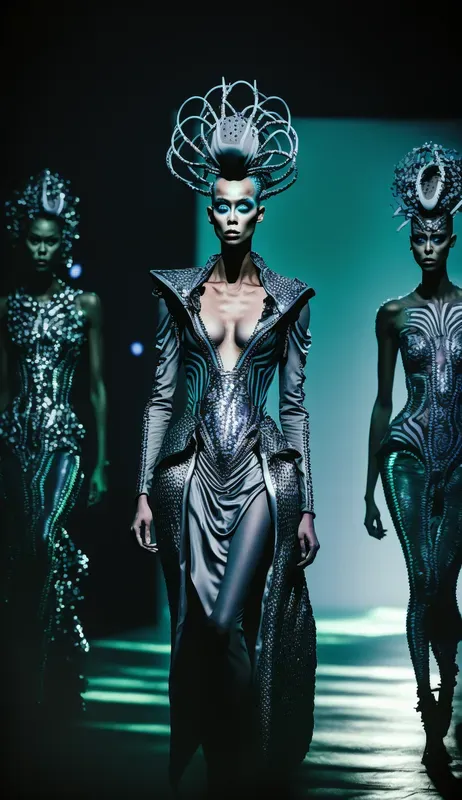 Realistic Futurist Photoshoots