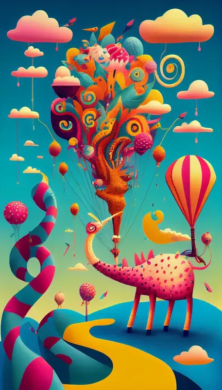 Whimsical Wallpapers With Confetti