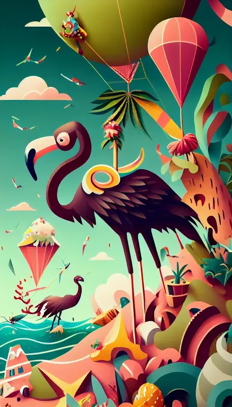 Whimsical Wallpapers With Confetti