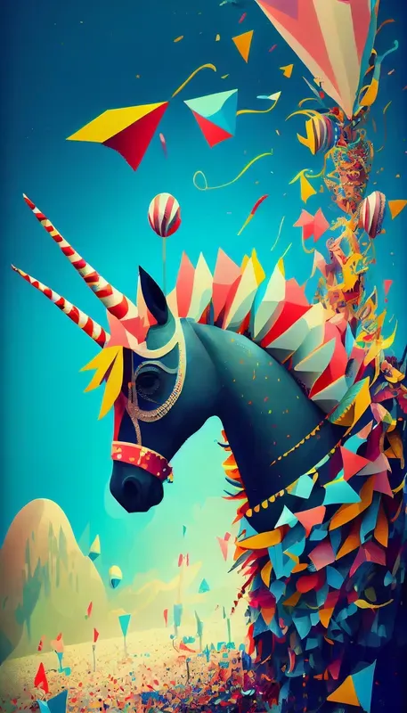 Whimsical Wallpapers With Confetti