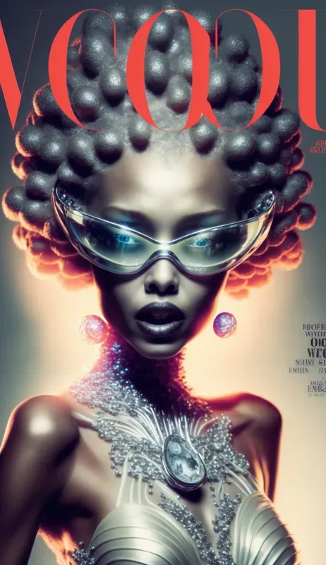 Alien Vogue Cover Photoshoots