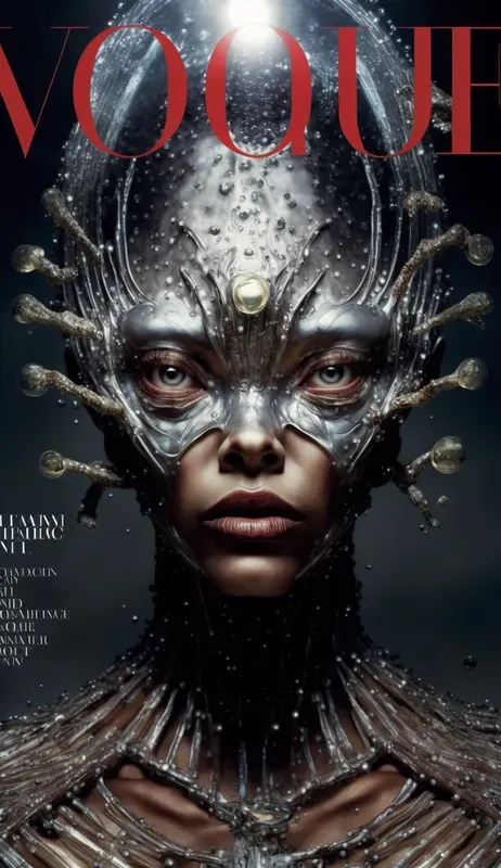 Alien Vogue Cover Photoshoots