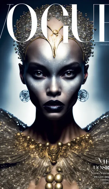Alien Vogue Cover Photoshoots