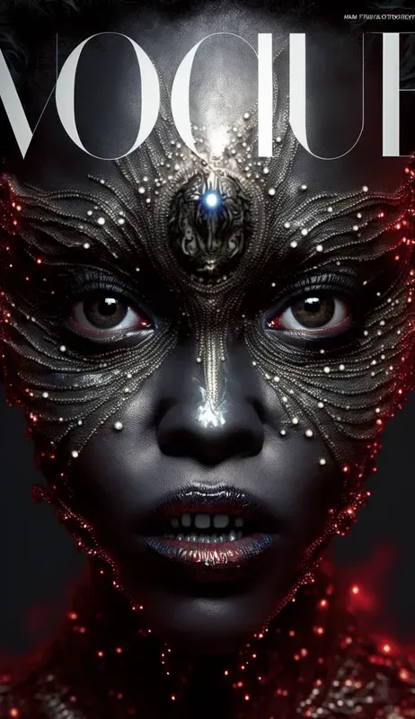 Alien Vogue Cover Photoshoots