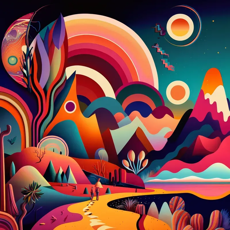 Wonderful Colorful Landscapes