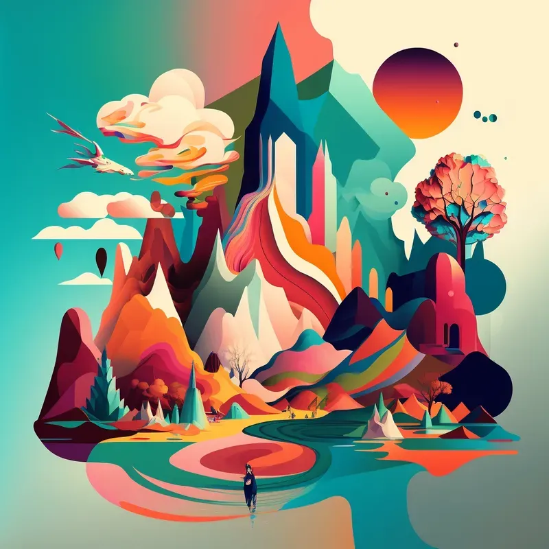 Wonderful Colorful Landscapes
