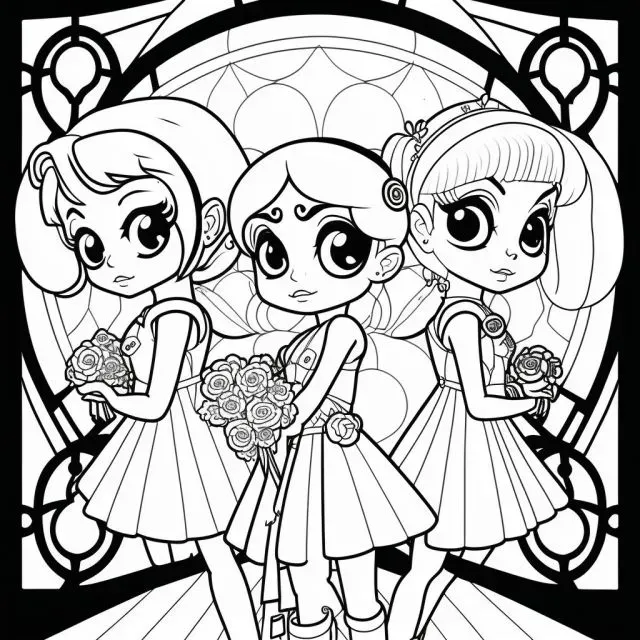 Art Nouveau Cartoon Pages