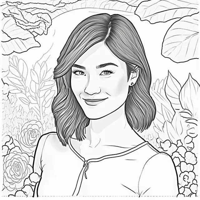 Coloring Pages With Women