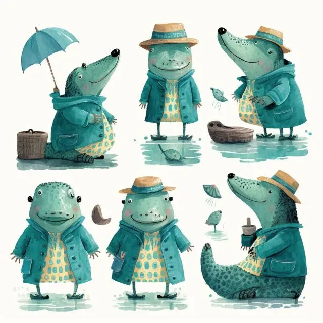 Animal Character Illustrations