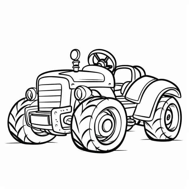 Vehicle Coloring Pages