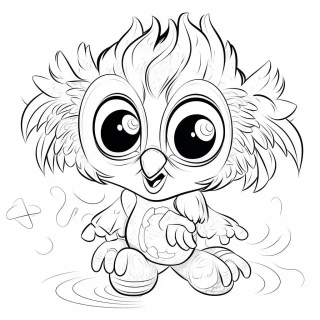 Silly Animal Coloring Pages