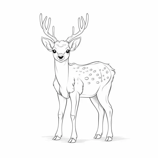 Animal Coloring Pages For Little Kids