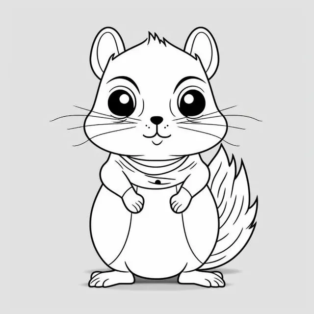 Animal Coloring Pages For Little Kids