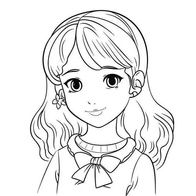 Kids Character Coloring Pages