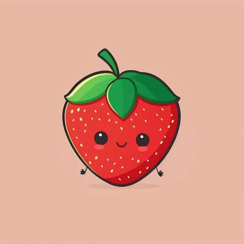 Simple Fruit Vegetable Etc Illustrations