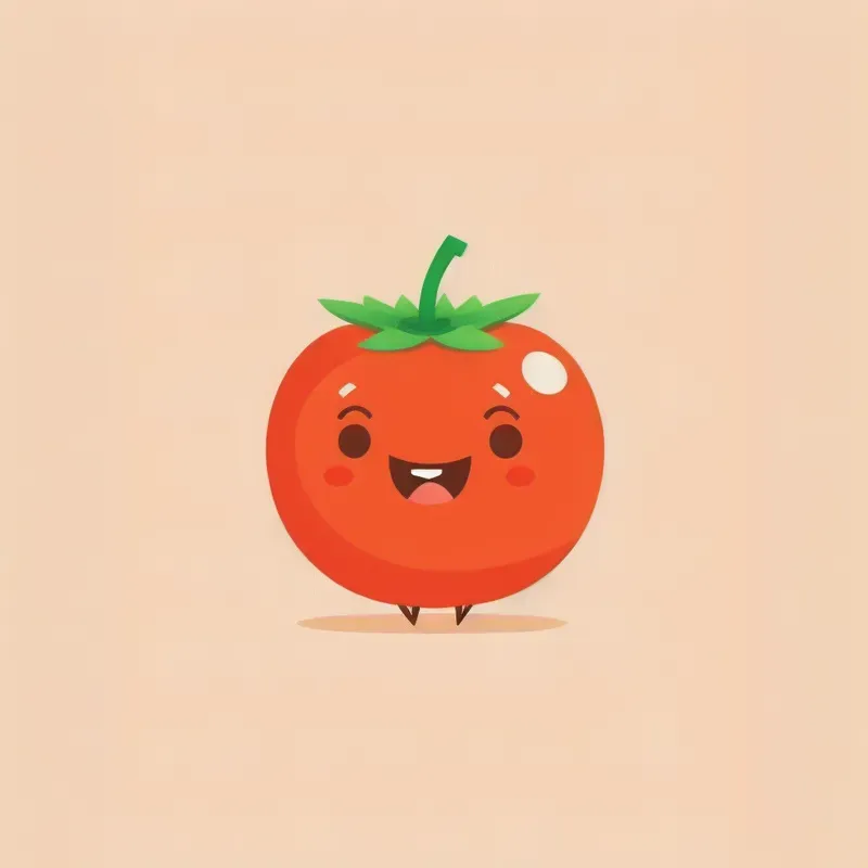 Simple Fruit Vegetable Etc Illustrations