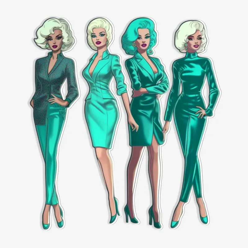 Barbie Stickers