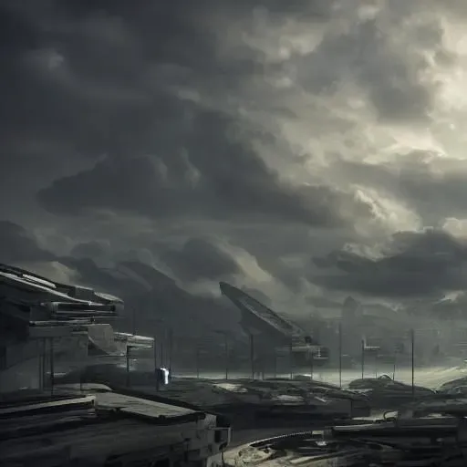 Sci-fi Space Landscapes