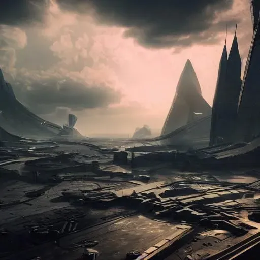 Sci-fi Space Landscapes