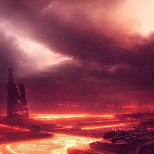 Sci-fi Space Landscapes