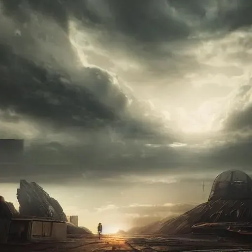 Sci-fi Space Landscapes