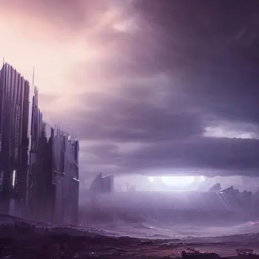 Sci-fi Space Landscapes