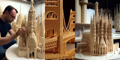 3D Monument Model Making generated by midjourney
