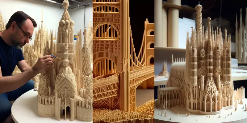 3D Monument Model Making generated by undefined