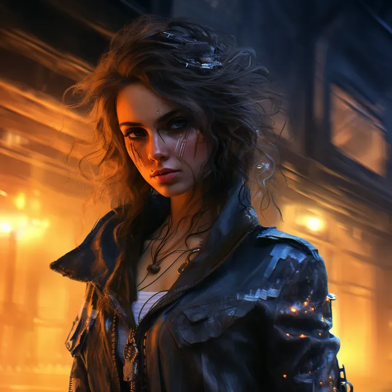Steampunk Wartime City Neon Skirmishes