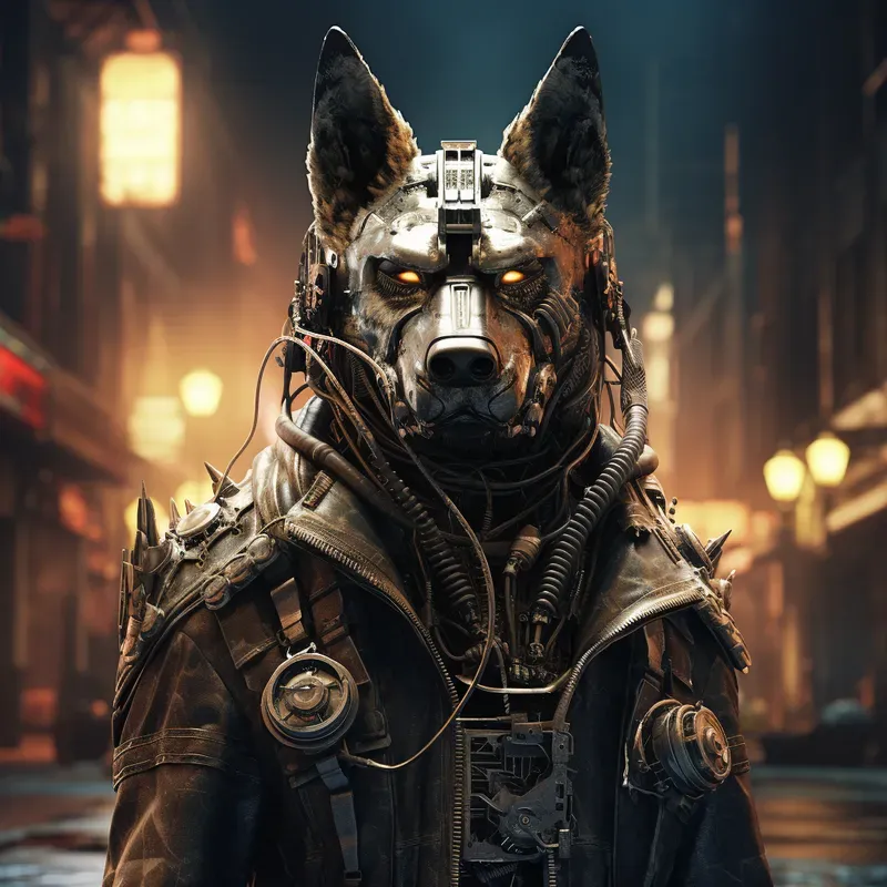 Steampunk Wartime City Neon Skirmishes