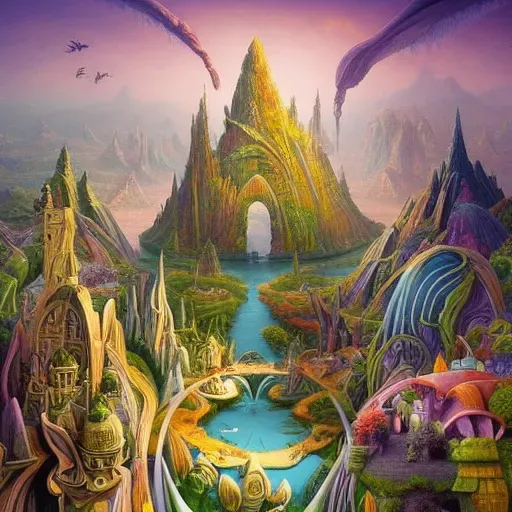 Fantasy Background World Generator