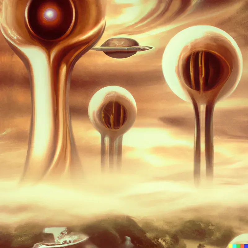 Vintage Sci-fi Art