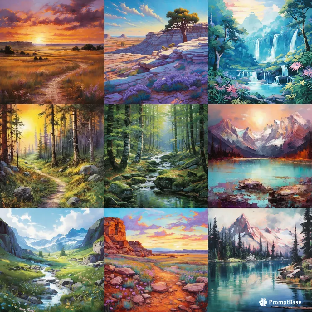 Natural Scene Paintings