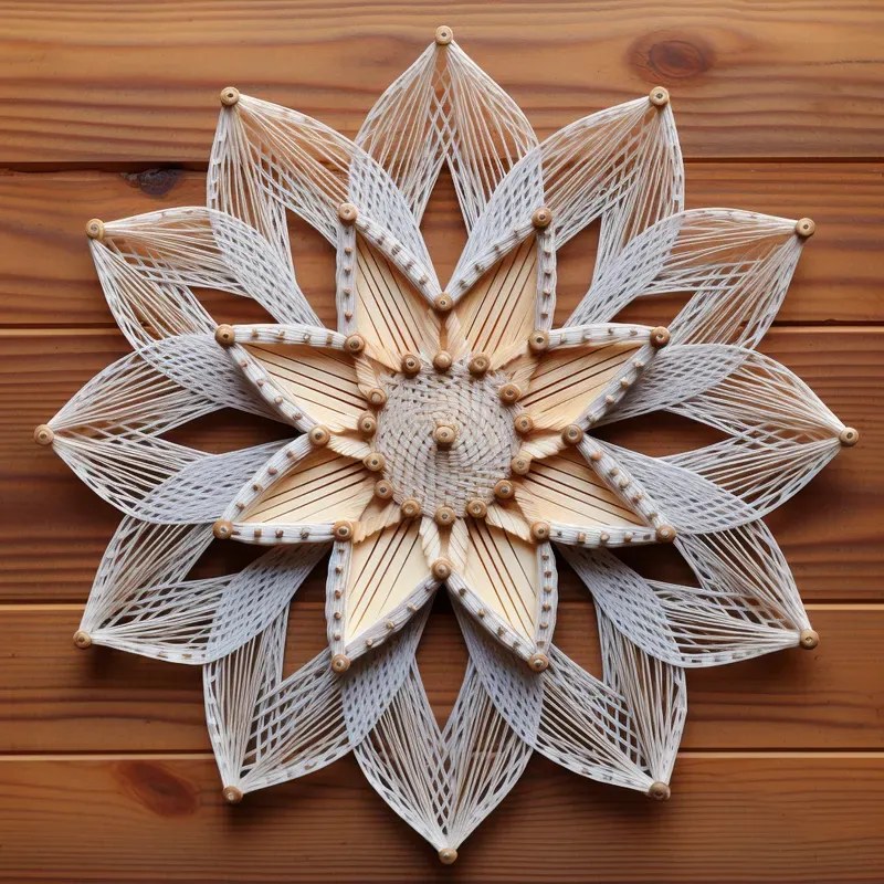 Make It In String Art Style