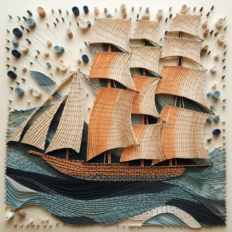 Make It In String Art Style