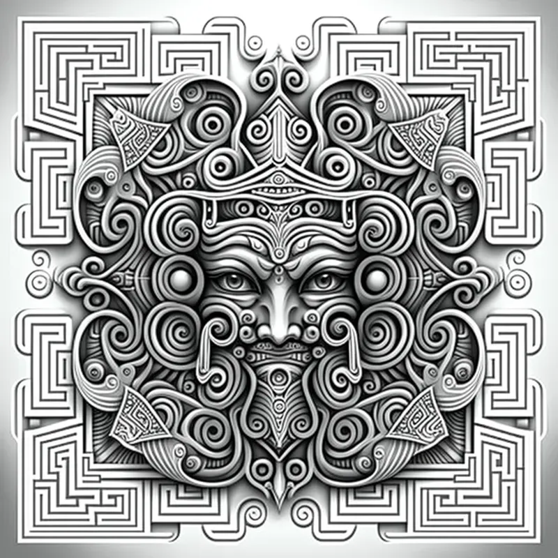 Geometric Pattern Coloring Pages
