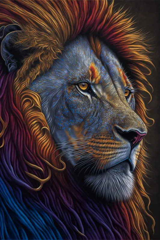 Stylized Colored Pencil Art